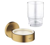 Grohe Essentials Gobelet à brosses à dents, 40369GN1+40372001,