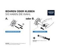 Grohe Essentials Grohe 40799001 chromé, 530 mm