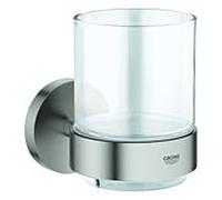 Grohe Essentials gobelet pour brosse à dents transparent 40447DC1