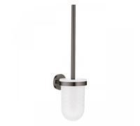 Grohe - Essentials Porte-balais de WC avec fixations cachées, Hard Graphite (40374A01)