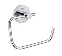 GROHE Porte-papier toilette Essentials 40689001 StarLight Chrome sans couvercle