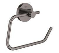 GROHE Porte-papier toilette Essentials 40689A01 sans couvercle, fixations cachées Graphite
