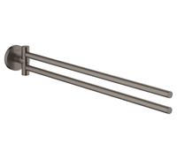Grohe Essentials - Porte-serviette, graphite foncé brossé 40371AL1