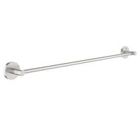 Grohe Essentials Badetuchhalter 40366DC1 60 cm, supersteel, fermeture dissimulée