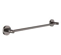 Grohe Essentials Badetuchhalter 40688A01 45 cm, graphite dur, fermeture dissimulée