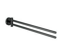 Grohe Essentials - Porte-serviettes, graphite foncé 40371A01