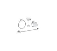 GROHE Ensemble d'accessoires pour salle de bains Essentials 5-en-1 Chrome 40344001