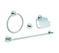 Grohe Essentials set de bain 4 en 1 chrome, 40776001