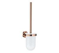 Grohe Essentials WC set de pinceaux 40374DA1 warm sunset, modèle mural, fixation dissimulée