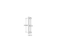 Grohe Euphoria Barre de douche 60cm Cosmopolitan chrome