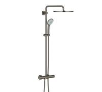 Grohe Euphoria ensemble de douche mural avec thermostat oui graphite 26075AL0