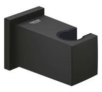 Grohe Euphoria Cube - Coude de douche avec support, phantom black 26370KF0