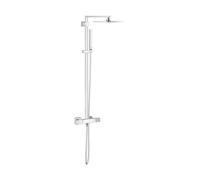 Grohe Euphoria Cube ensemble de douche mural avec thermostat avec douche pluie StarLight Chrome 26087000
