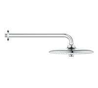 Grohe Euphoria douche à effet de pluie 26x26 cm ronde StarLight Chrome 26459000