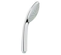 GROHE Euphoria, douchette 1 type de jet, jet homogène DreamSpray | Jet pluie comme une pluie d'été, buses anticalcaire SpeedClean, poignée qui reste froide (chrome, 27265000)