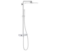 GROHE Ensemble douche mural Euphoria SmartControl 310 Cube Duo thermostatique chromé 26508000