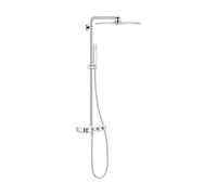 GROHE Système de douche Euphoria SmartControl 310 Cube Duo mitigeur thermostatique Blanc Lune