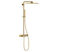 Grohe Euphoria ensemble de douche mural avec thermostat oui Brushed Cool Sunrise 26508GN0