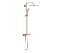 Grohe Euphoria - Set de douche 310 avec robinet thermostatique, 3 jets, Warm Sunset 26075DA0