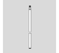 Grohe Euphoria SmartControl Colonne de douche de rechange pour système de douche, 15 cm plus courte que le tuyau de douche d’origine, 48498000,