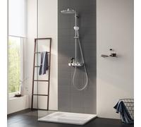 Grohe Euphoria ensemble de douche mural avec thermostat oui StarLight Chrome 26507000
