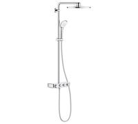 Grohe Euphoria SmartControl ensemble de douche pluie apparent - douche de tête Ø 31 cm - avec inverseur - chrome 26507000