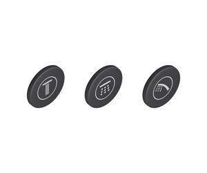 Grohe Euphoria SmartControl Pictogrammes pour robinetteries en applique, 14079XH0,