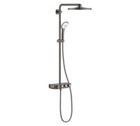 Grohe Euphoria SmartControl - Set de douche 310 Duo avec thermostat, 3 jets, Hard Graphite 26507A00