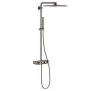 Grohe Euphoria SmartControl - Set de douche Cube 310 Duo avec thermostat, 2 jets, Hard Graphite brossé 26508AL0