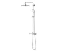 Grohe Euphoria System 260 ensemble de douche pluie apparent - thermostatique - douche de tête Ø 26 cm - économe en eau - chrome 27615002