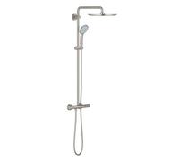 GROHE Ensemble de douche mural Euphoria XXL 310 – Thermostatique, 3 jets, SuperSteel – 26075DC0