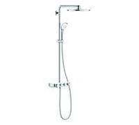 Grohe Euphoria système de douche thermostat 26507LS0 AP, bras de douche 450mm, blanc de lune