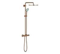GROHE Ensemble de douche mural Euphoria 26075DL0 avec thermostat Brushed Warm Sunset