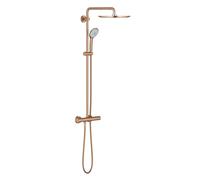 GROHE Ensemble de douche mural Euphoria 26075DL0 avec thermostat Brushed Warm Sunset