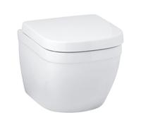 GROHE Euro Ceramic Compact WC suspendu - compact - sans bride - Triple Vortex - 37 x 49 cm - blanc brillant 39206000