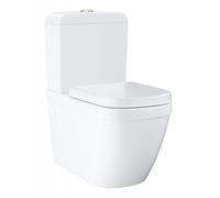 Grohe - Euro Ceramic Pack WC à poser haut de gamme, alimentation latérale et arrière