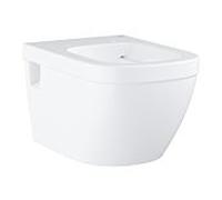 Grohe Euro Céramique de salle de bain de base fixé au mur WC Match2 39538000 alpin blanc, sans rebord, sortie horizontale