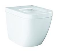 Grohe Euro Céramique de salle de bain piédestal WC Match2 39339000 blanc alpin, cerclées, sortie horizontale