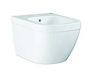 Grohe Euro Céramique suspendu 39208000 blanc alpin, 1 trou pour robinet avec trop-plein