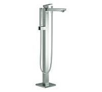 Grohe Eurocube 23672DC1 supersteel, mitigeur bain, saillie 298 mm
