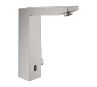 Grohe Eurocube E - Mitigeur de lavabo électronique infrarouge avec mélangeur, supersteel 36441DC0