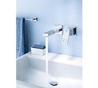 Grohe Eurocube encastré mitigeur lavabo 19895000 Fixation murale 2 trous, saillie 17,1 cm, chromé