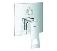 GROHE Mitigeur monocommandé Eurocube 24094000 avec inverseur 3 voies chrome