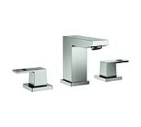 Grohe Eurocube Mélangeur lavabo 3 trous 20351DC0 supersteel, avec garniture de vidage