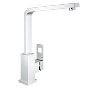 GROHE Mitigeur de cuisine Eurocube 31255000 – sur pied, monocommandé, StarLight Chrome