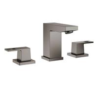 Grohe Eurocube - Mitigeur de lavabo avec vidage, installation à 3 trous,Hard Graphite brossé 20351AL0