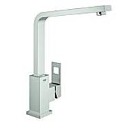 Grohe Eurocube mitigeur d'évier 31255DC0 supersteel, bec orientable en fonte