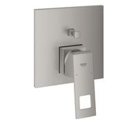 GROHE Mitigeur encastré Eurocube 24062DC0 – Monocommande pour bain, 2 sorties, Supersteel