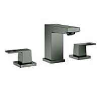 Grohe Eurocube Mitigeur lavabo 3 trous 20351AL0 graphite dur brossé, avec garniture de vidage