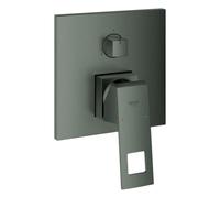 Grohe Eurocube Mitigeur monocommandé, avec inverseur 3 voies, 24094AL0, Couleur: graphite dur brossé